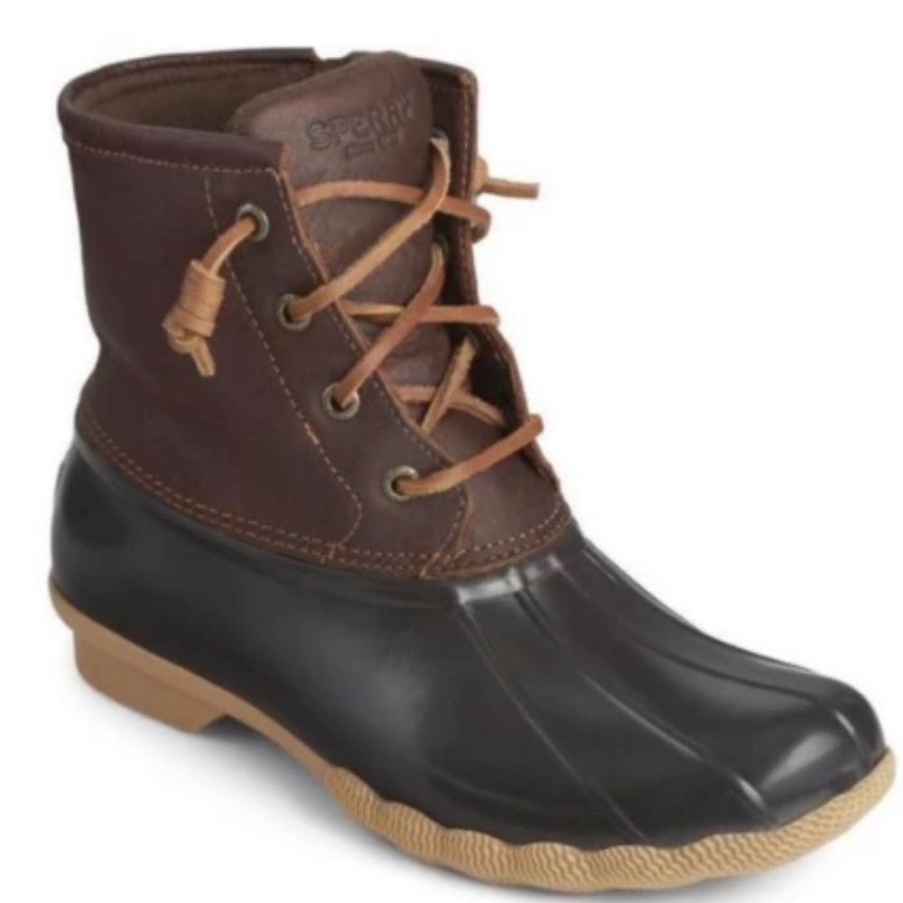Women's Sperry Saltwater Waterproof Duck Boots women’s size 7.5